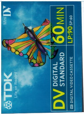 TDK DV 60 Minutes Tape 3 Pack